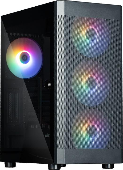 Actual product image Zalman I4 TG ATX Mid Tower PC case 4 fans RGB (ATX, mATX, Mini-ITX)