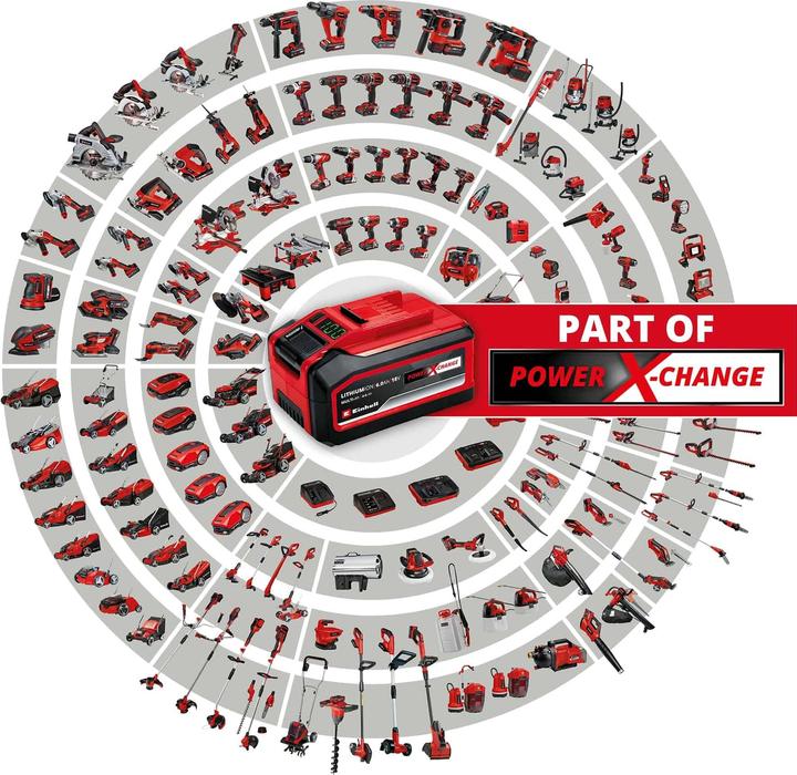 Productafbeelding Einhell 18V 4-6Ah & 6A Boostcharger PXC Power X-Change PLUS 4512143 Gereedschap accu en lader 6Ah (18 V)