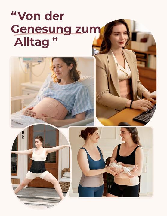 Actual product image Momcozy Ergowrap Bauchgurt für Kaiserschnitt-Rückbildung (L)