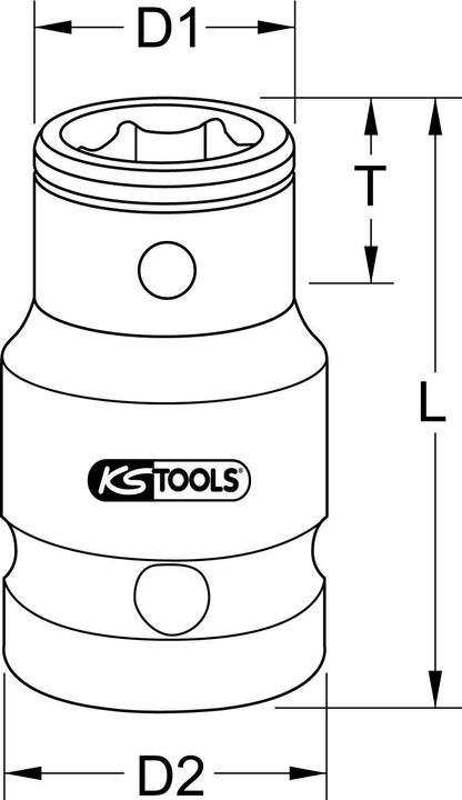 Produktbild KS Tools 911.4351 (1/2")