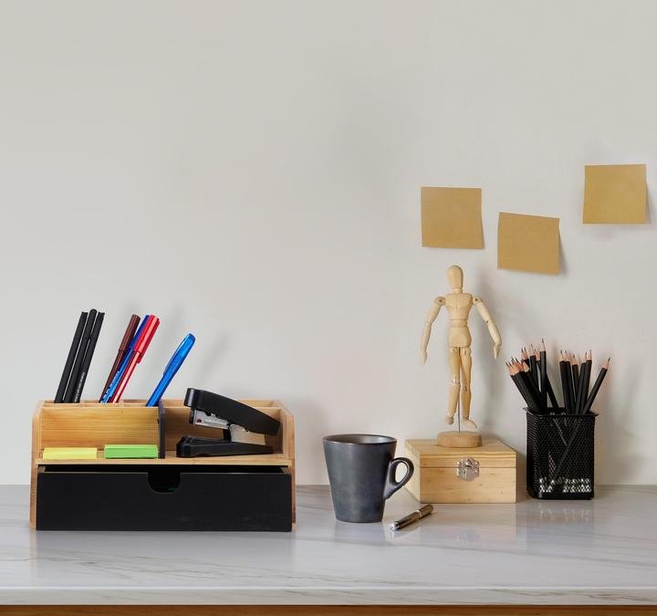 Image du produit Relaxdays Schreibtisch-Organizer