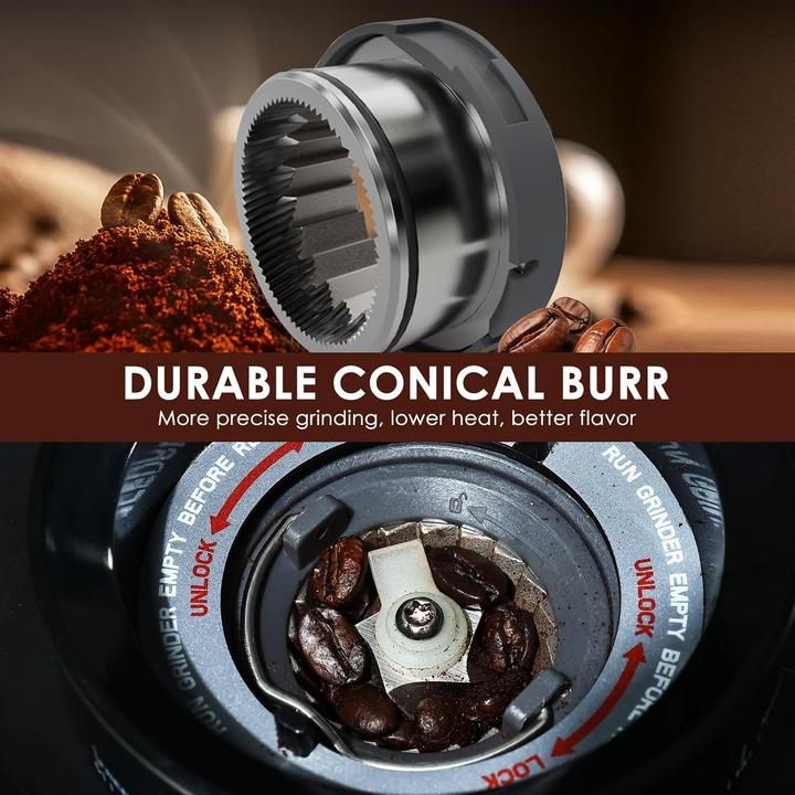 Actual product image Homtone Kaffeemühle