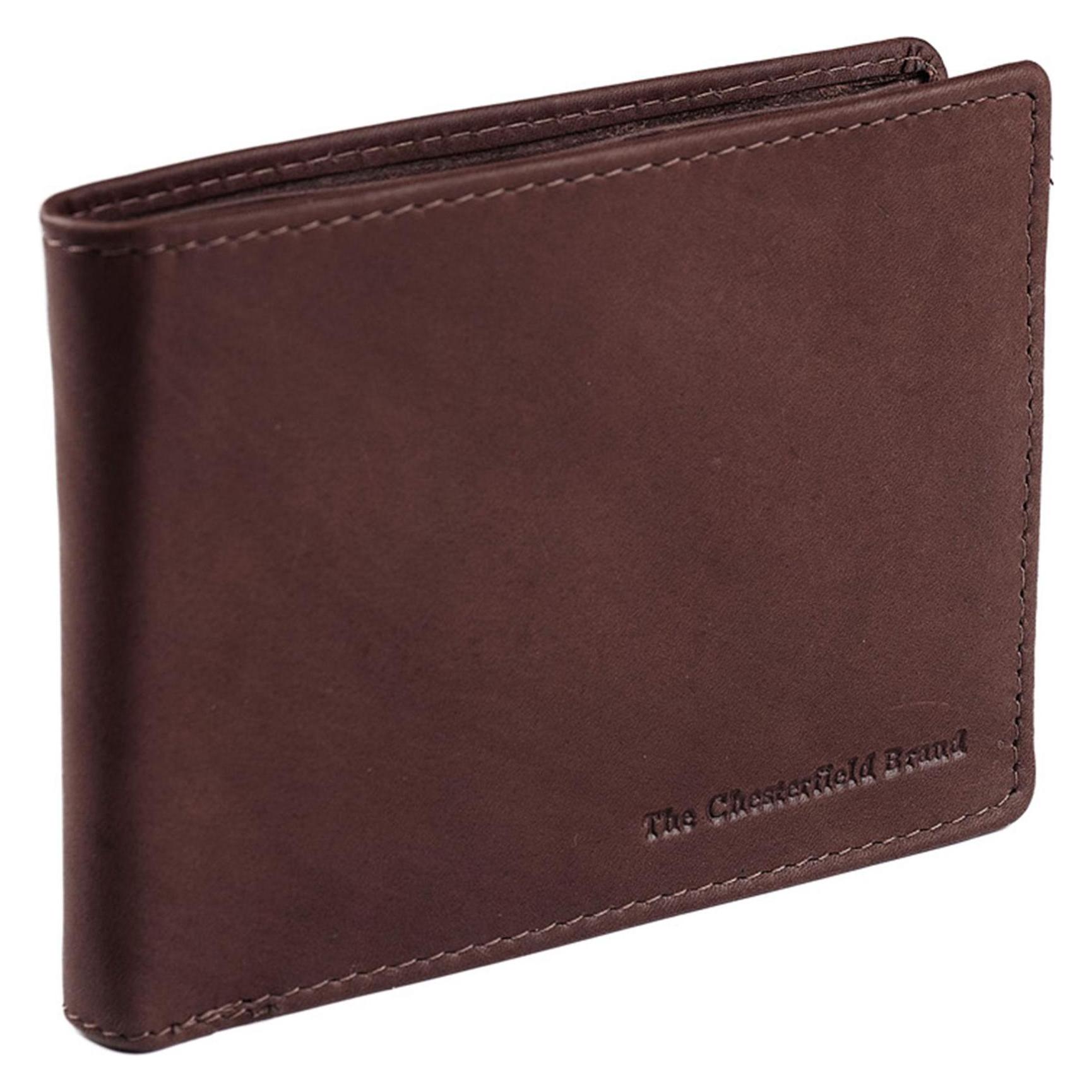 The Chesterfield Brand, Herren, Portemonnaie, Timo Geldbörse Rfid Schutz Leder 11 Cm, Braun