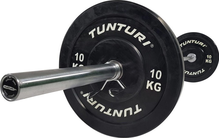 Actual product image Tunturi Bumper Plate Hantelscheiben 50 mm 10 kg (1 x 10 kg)