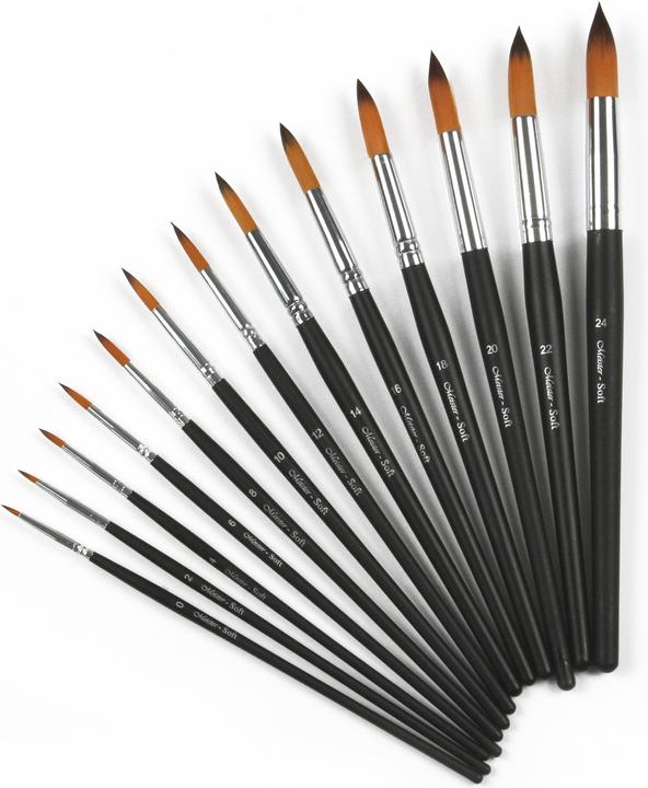 Paintersisters Meister Nylon Soft Rund-Spitz 13tlg
