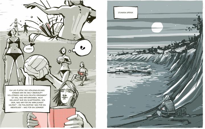 Actual product image Wer bin ich - und wenn ja, wie viele? Die Graphic Novel (German, Jörg Hartmann, Martin Moeller, Richard David Precht, 2024)