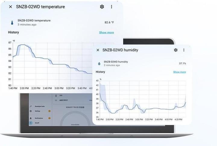 Produktbild Sonoff Temperature and Humidity Sensor SNZB-02WD