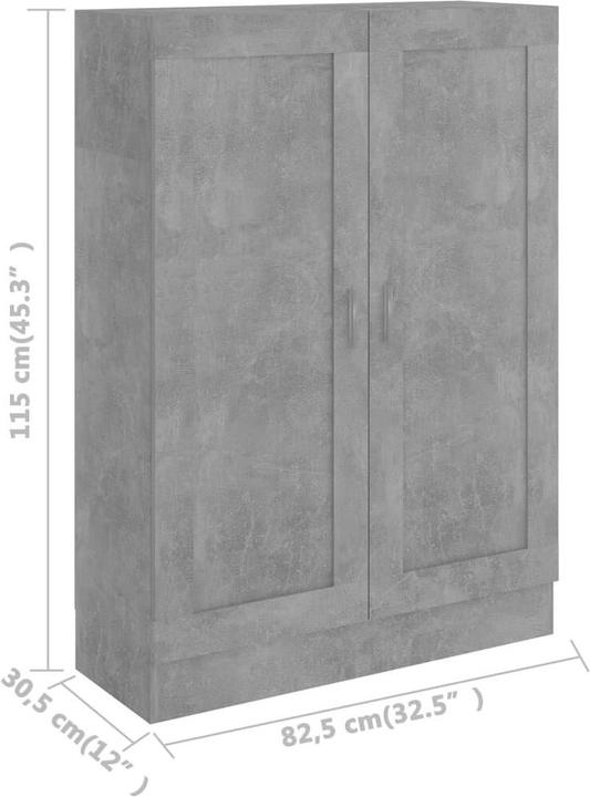 Immagine prodotto vidaXL Bücherregal (82,5 x 30,5 x 115 cm)