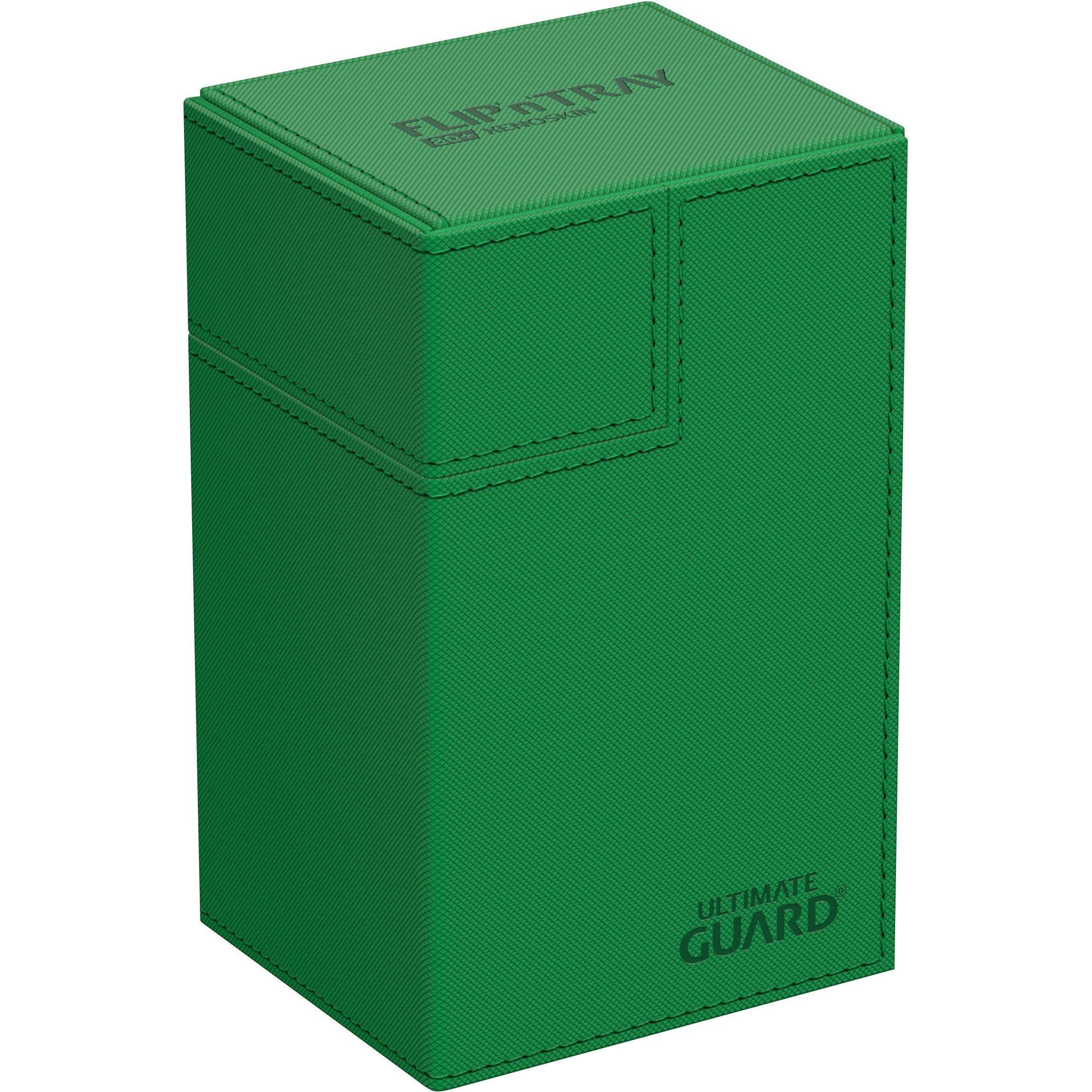 Ultimate Guard Flip'n'Tray 80+ XenoSkin Monocolor Vert