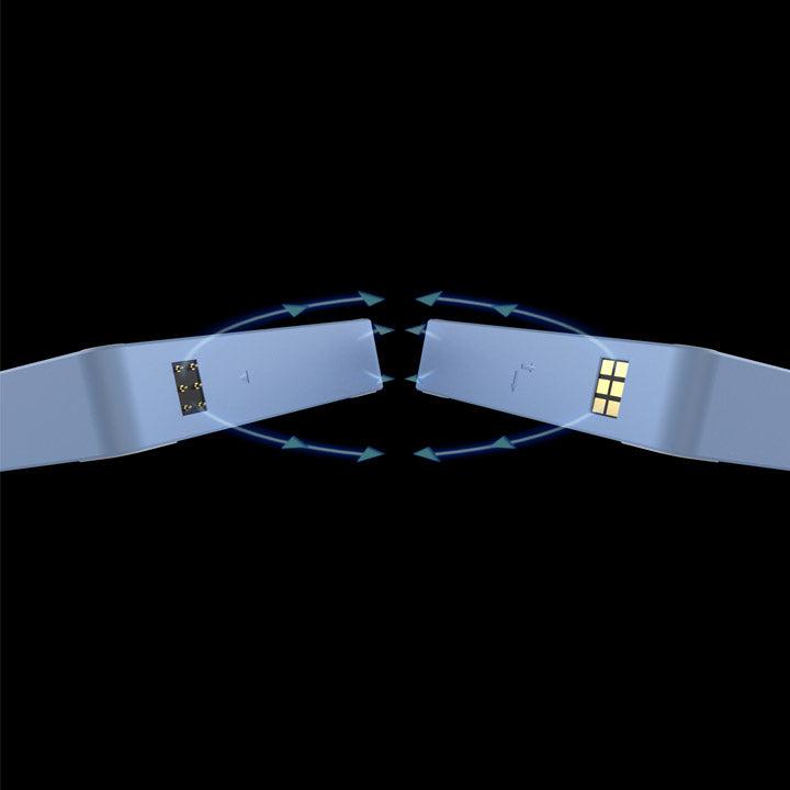 Actual product image Thermaltake TT CT140 EX ARGB Sync PC Cooling Fan 3 Pack Hydrangea Blue (140 mm, 3 x)