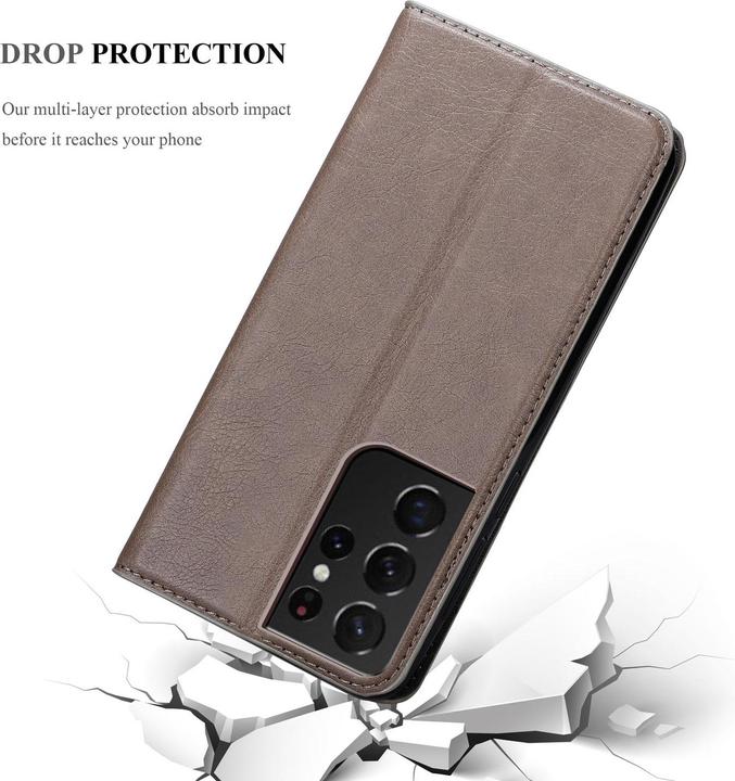 Productafbeelding Cadorabo Boek Onzichtbare Magneethoes (Samsung Galaxy S21 Ultra)