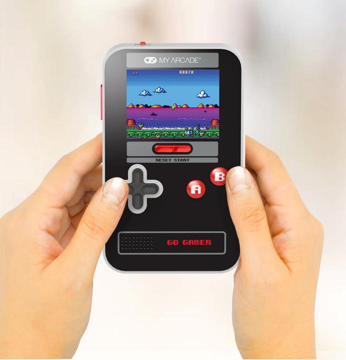 Actual product image MyArcade MY ARCADE, GO GAMER CLASSIC (300 GAMES IN 1), BLACK, GREY, RED