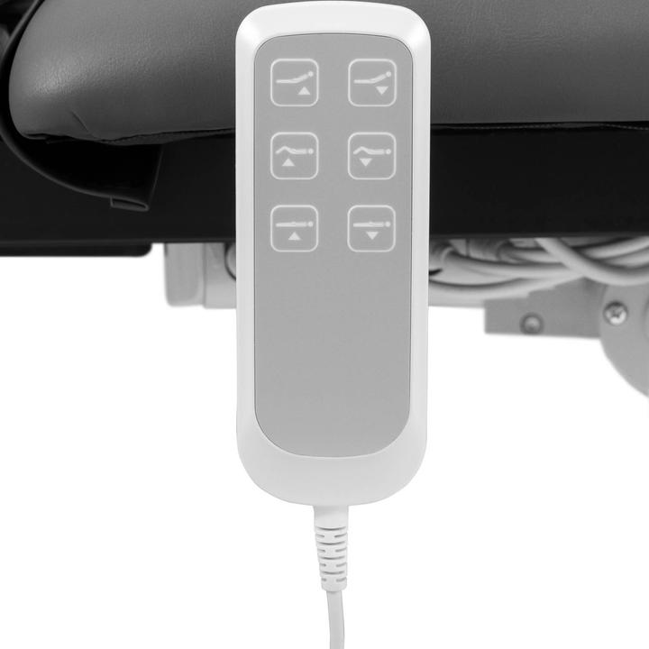 Actual product image Physa Massage Table - 3 motors - 250 kg - black/grey