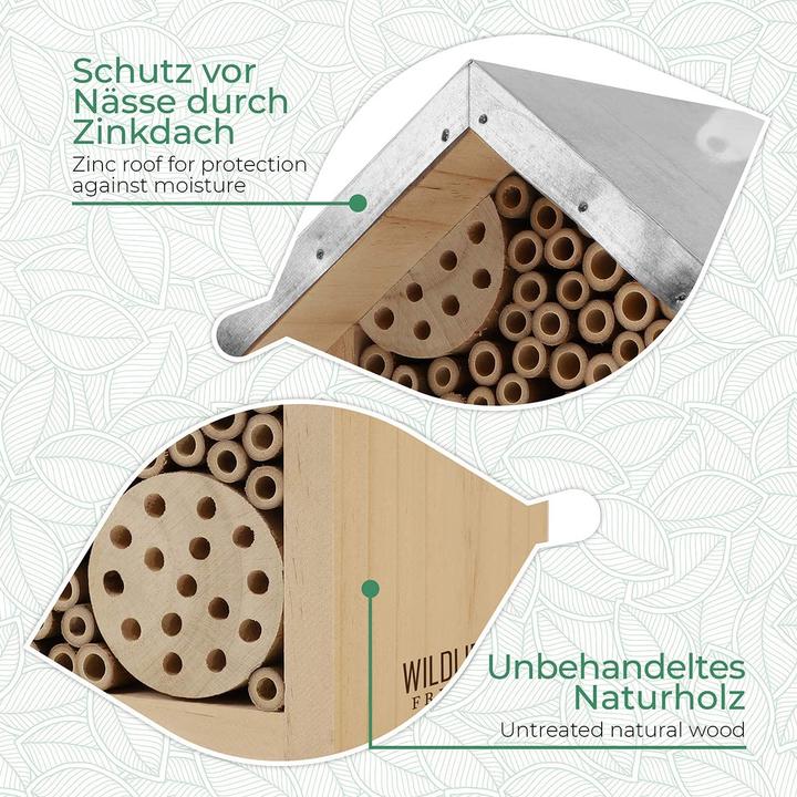 Immagine prodotto Wildlife Friend Bienenhotel (Api, Coccinelle)