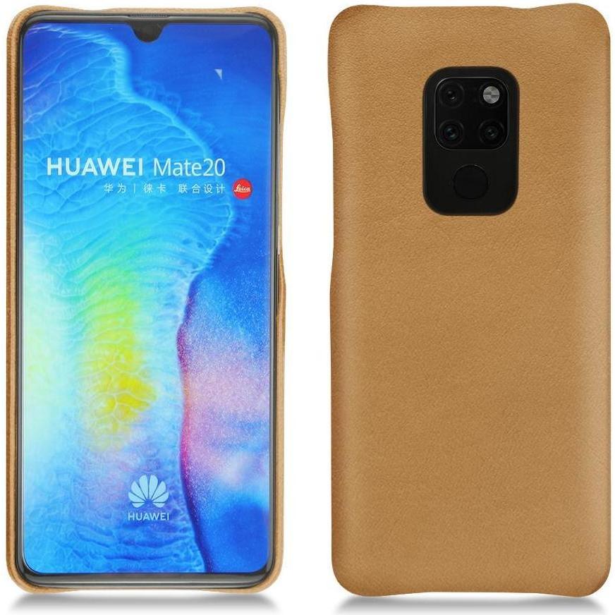 Noreve Lederschutzhülle (Huawei Mate 20), Smartphone Hülle, Braun