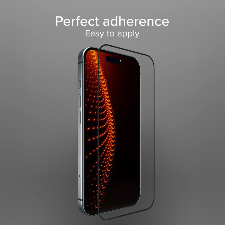 Actual product image SBS Ultra-strong screen protector for iPhone 16 Pro Max with D3O technology (1 Piece, Apple iPhone 16 Pro Max)