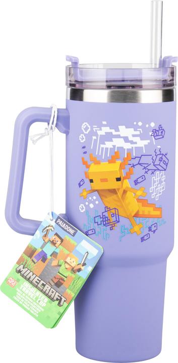 Produktbild Paladone Products Minecraft Purple 900ml Insulated Cup and Straw (0.90 l)
