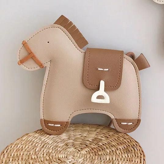 Immagine prodotto Only-Bags.Store Borsa messenger per bambini Borsa a tracolla originale carina Borsa per bambini cavallo carina