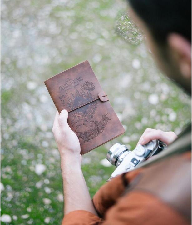 Image du produit NoName HARRY POTTER - Carte du Maraudeur - Carnet de voyage (À rayures, Couverture souple)