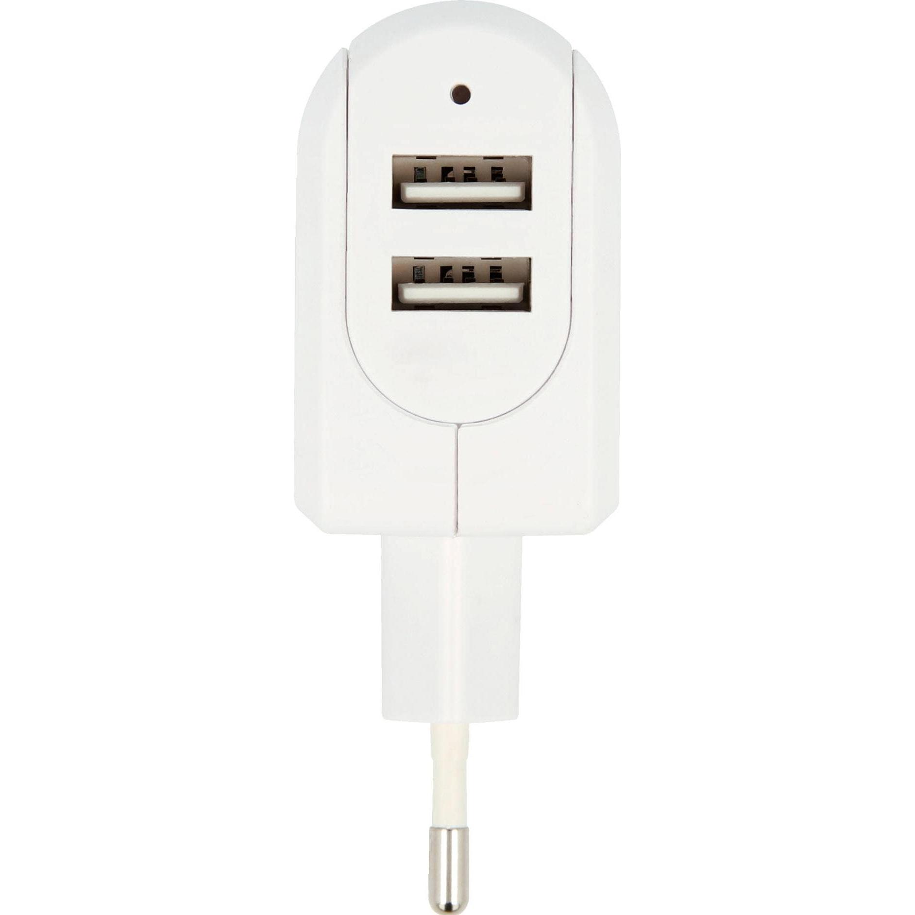 Thumbnail - Skross Euro USB Charger (17 W), USB Ladegerät, Weiss
