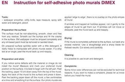 Produktbild Dimex line Küchenrückwand Folie selbstklebend