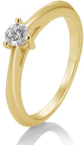 Produktbild Breuning Verlobungsring 3er Krappe (49, 585/14 K Gold)