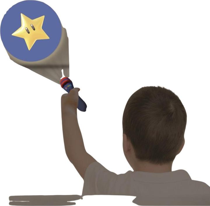 Actual product image Lexibook Super Mario Story Projector and Flashlight