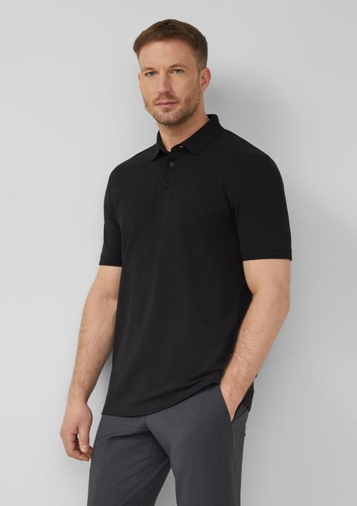 Produktbild s.Oliver Poloshirt aus elastischem Baumwollmix-Piqué (S)