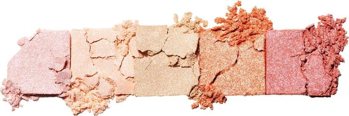 Actual product image Unleashia Mood shower face palette:mood shower face palette no.100 ballerina (Ballerina)