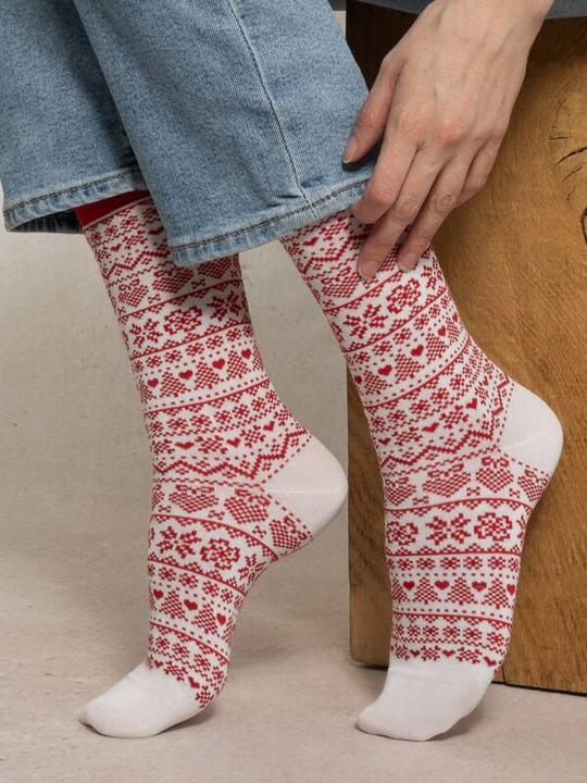 Actual product image Bleuforêt Norwegermuster Socken (Single pack, 36 - 40)