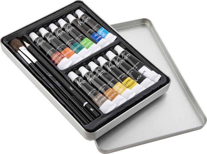 Actual product image Grafix Watercolour paint with accessories, 16 pcs.
