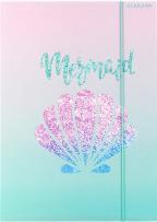 Produktbild Starpak Karte mit Gummiband A4 Meerjungfrau (A4)