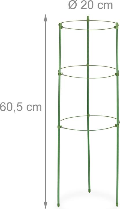 Actual product image Relaxdays 4x garden trellis (20 cm, 20 cm)