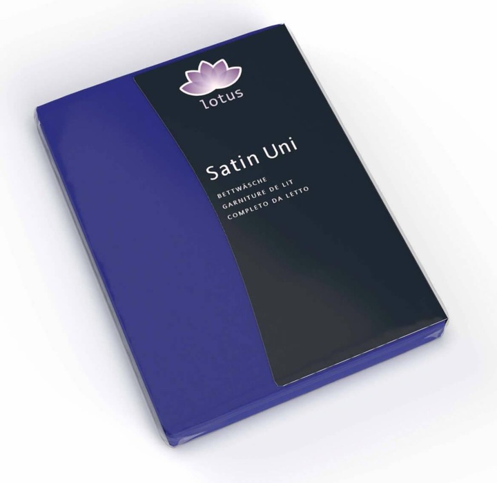 Immagine prodotto Lotus Bettwaren Uni satinato (Copripiumino, 240 x 240 cm)