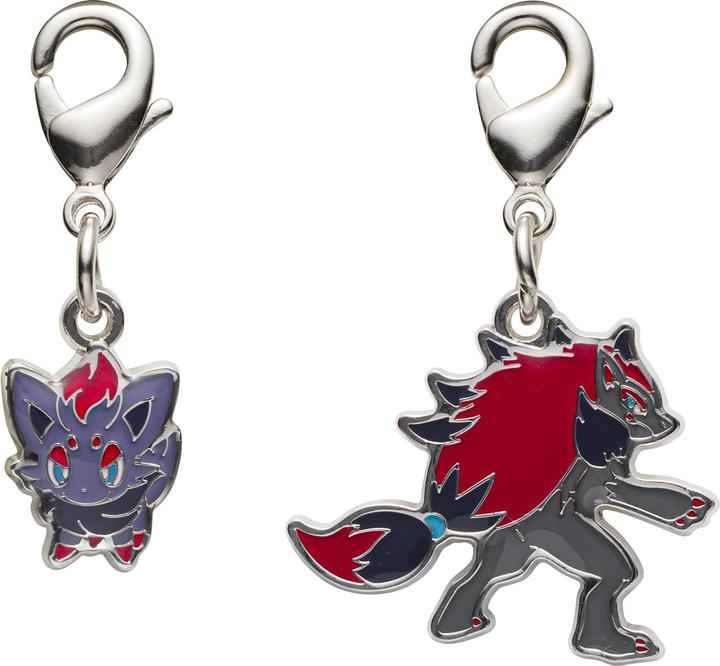 Actual product image Pokémon Pokemon Center 2022 - Zorua Keychain - 2 pieces