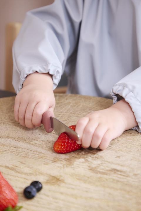 Produktbild Filibabba Lätzchen mit Ärmeln - Pearl Blue (6 Monate)