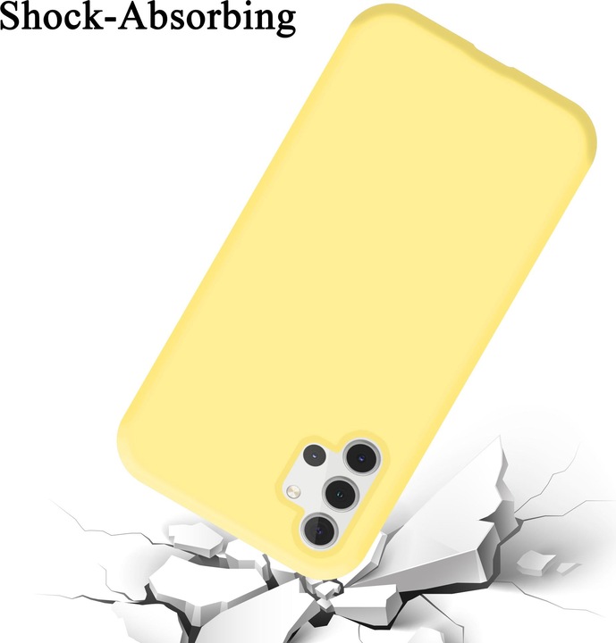 Actual product image Cadorabo TPU Liquid Silicone Case Cover (Samsung Galaxy A32 5G)