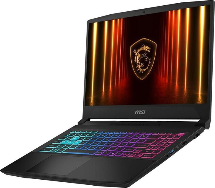 Actual product image MSI Katana 15 HX B14WGK-061XPL i7-14650HX 15.6 QHD 165Hz 16GB DDR5 SSD1TB GeForce RTX 5070 8GB NoOS (15.60", 1000 GB, 16 GB, Numeric keypad, Intel Core i7-14650HX)