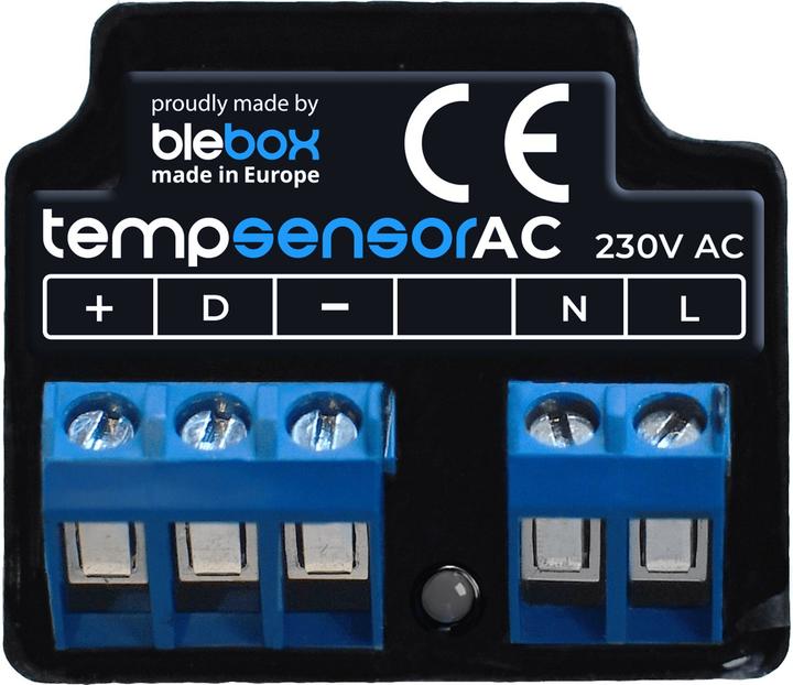 BleBox tempsensorAC - WIFI-THERMOMETER FÜR 4 TEMPERATURSENSOREN