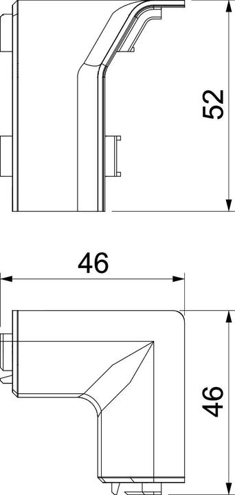 Image du produit Rehau SL Angle intérieur (2 cm)