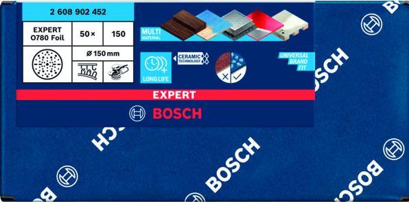 Produktbild Bosch Professional Schleifscheiben BOSCH EXPERT O780 / 150 (150)