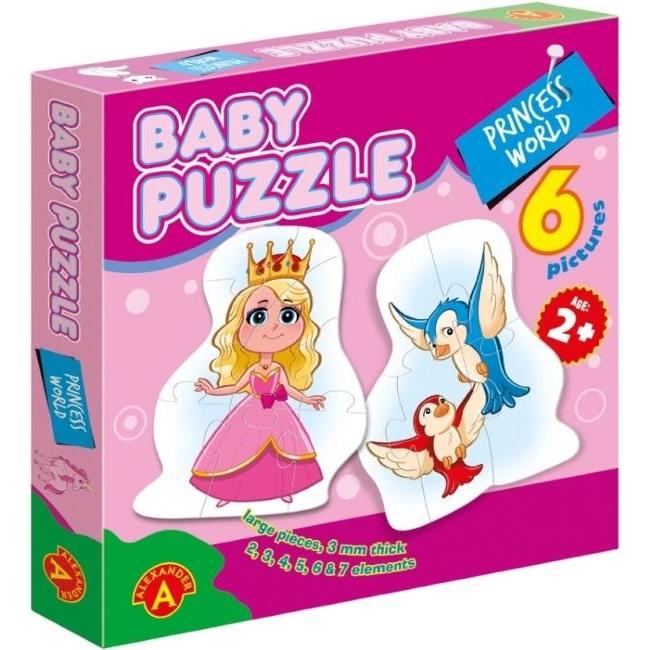 Alexander Baby Puslespil - Prinsesse (fra 24 mdr)