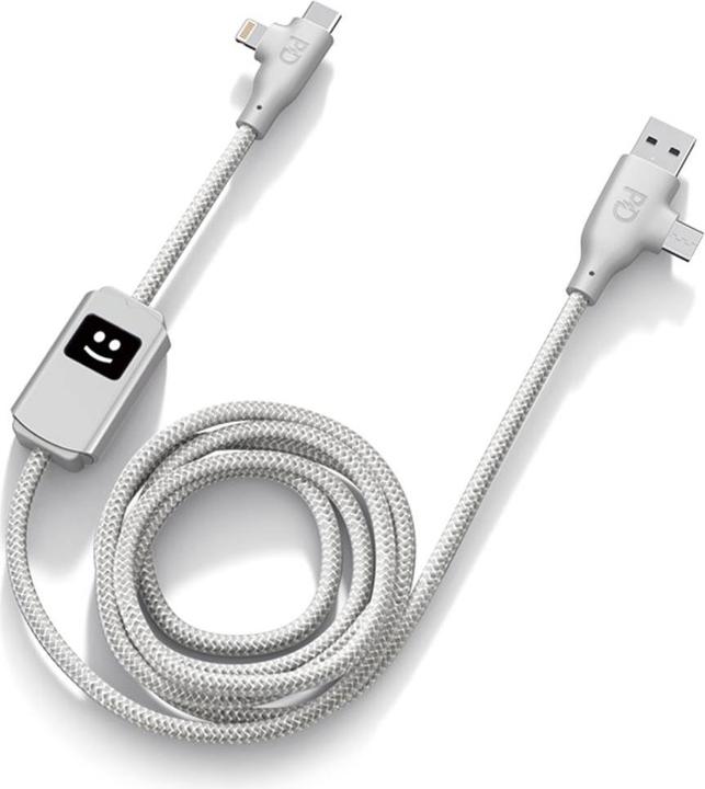 Image du produit Xoopar USB A+C / USB C+Lightning (1 m, USB 3.0, 100 W)