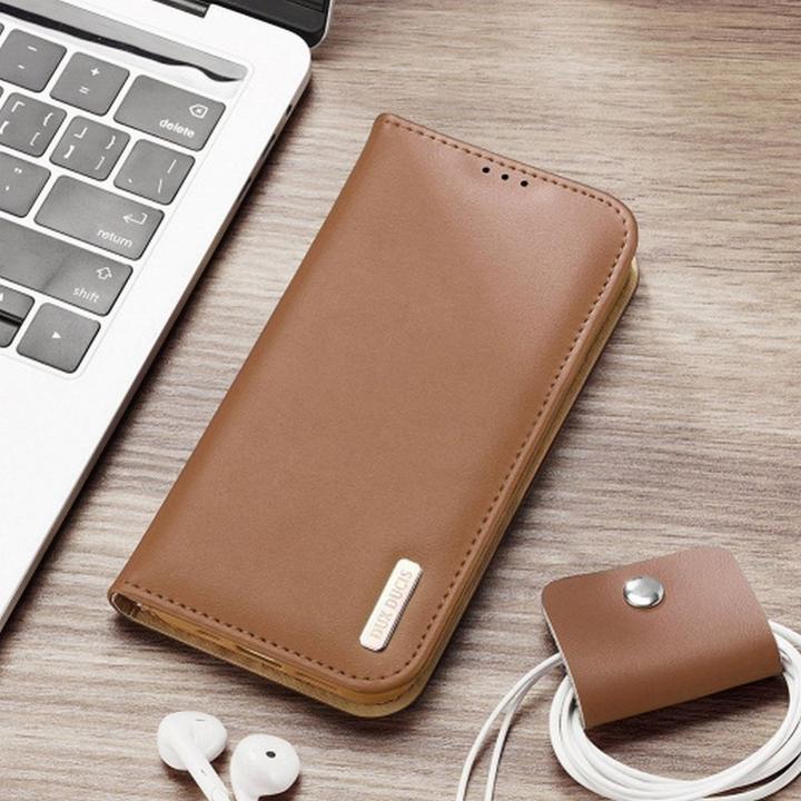 Actual product image Dux Ducis iPhone 15 - HIVO Series case brown (Apple iPhone 15)