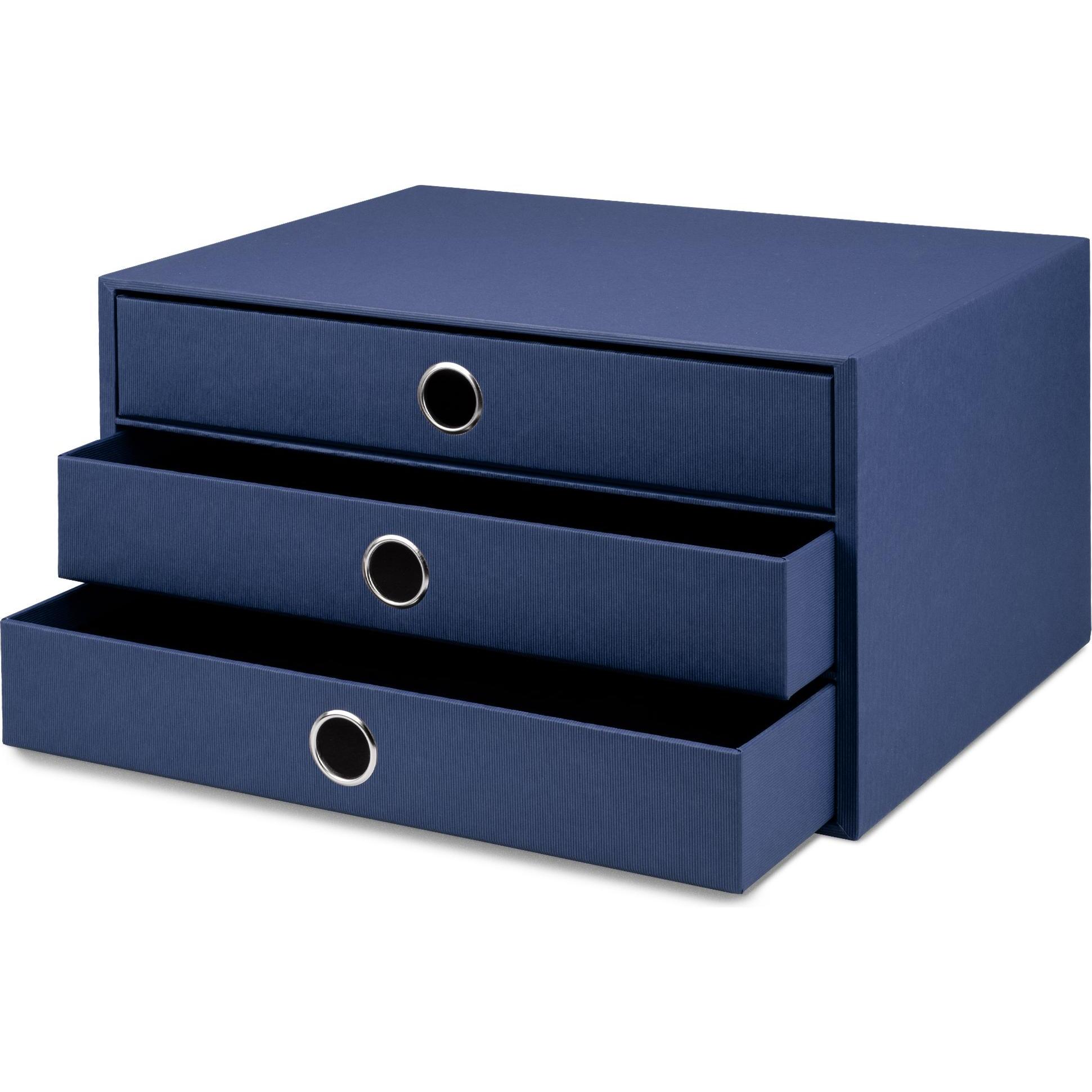 Thumbnail - Rössler, Dokumentenablage, Schubladenbox Soho navy (A4)