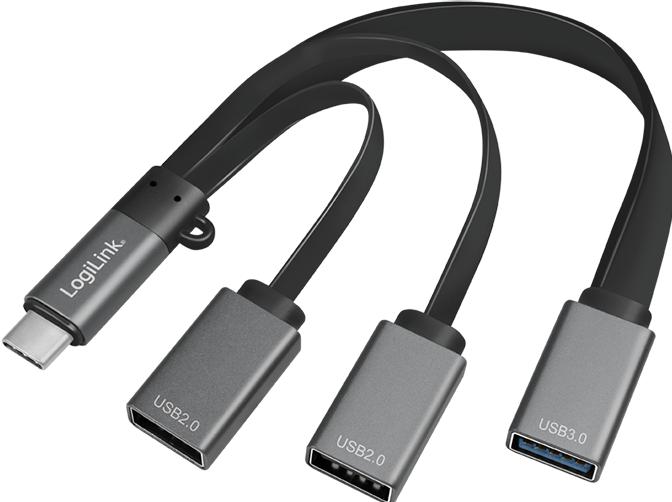Produktbild LogiLink UA0315 (USB-C, 3 Ports)