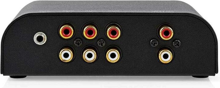 Image du produit Nedis Analog Audio-Schalter | 4-Port port(s) | Anschlüsse – Eingang: 1x 3,5 mm Audio-Eingang / 3x (2