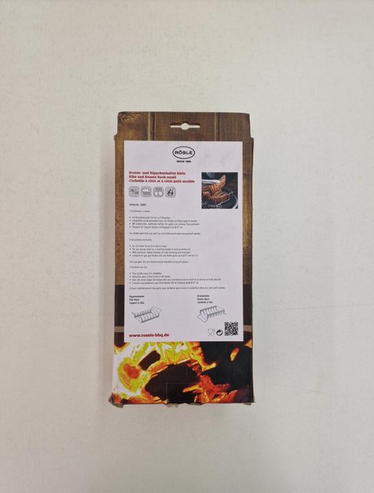 Actual product image Rösle Support pour rôtis et côtelettes inox 28x13.5 cm
