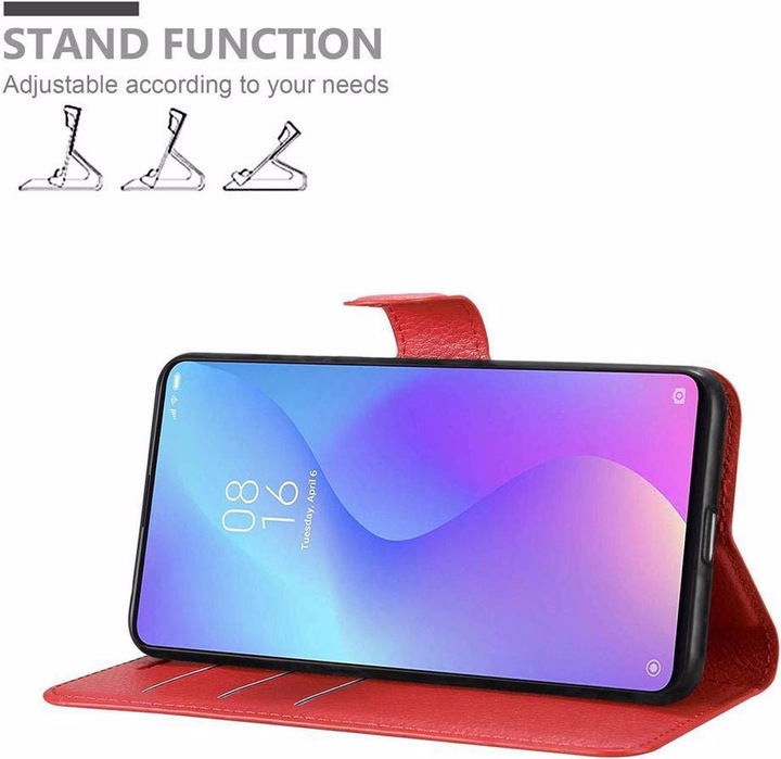 Produktbild Cadorabo Book mit Standfunktion Cover (Xiaomi Mi 9T Pro, Xiaomi Redmi K20 Pro, Xiaomi Redmi K20)