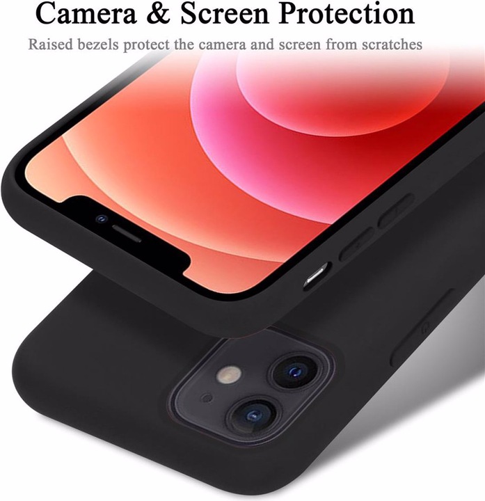 Produktbild Cadorabo TPU Liquid Silicone Case Cover (Apple iPhone 12 mini)